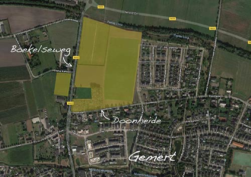 Kavelkaart-Doornheide-Boekelsedijk-Gemert