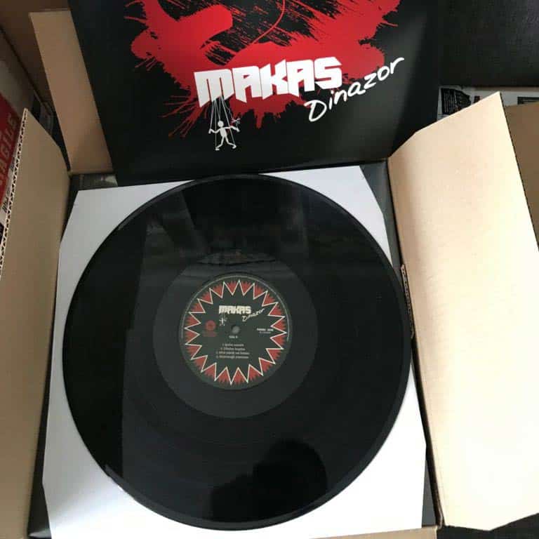 Vinyl plak Makas band Dinazo