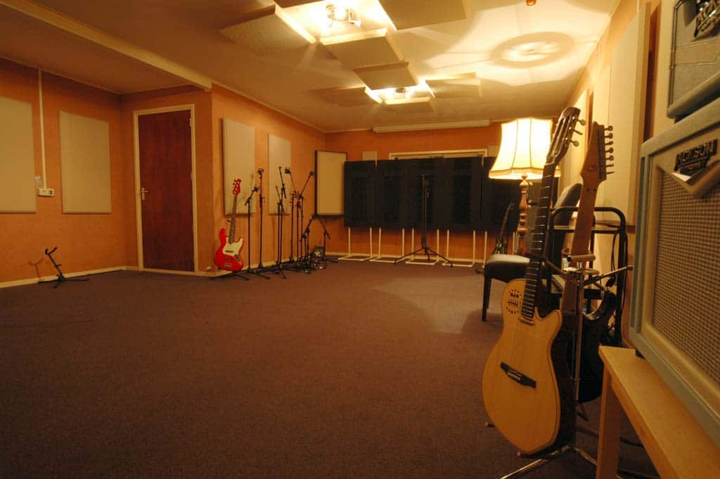 Muziekstudio recordingroom